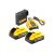 DEWALT Powerstack Akkumulátor és töltő szett USB 18 V 5 Ah (2 x 1,7 Ah akku) DCB094H2