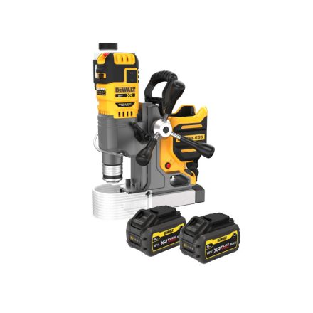 DEWALT Akkus Mágnestalpas fúrógép 18 V (2 x 9,0 Ah akku + töltő) DCD1623X2G