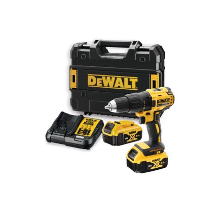 DEWALT Akkus fúrócsavarozó 18 V (2 x 4,0 Ah akku + töltő + TSTAK) DCD777M2T