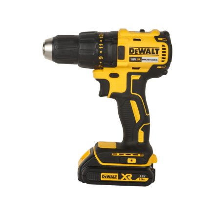 DEWALT Akkus fúrócsavarozó 18 V (2 x 1,5 Ah akku + töltő + TSTAK) DCD777S2T