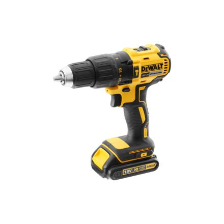 DEWALT Akkus ütvefúró-csavarozó 18 V szénkefe nélküli (2 x 1,5 Ah akku + töltő + TSTAK) DCD778S2T