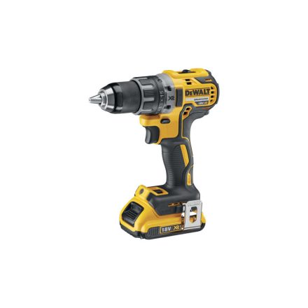 DEWALT Akkus fúrócsavarozó 18 V szénkefe nélküli (2 x 2,0 Ah akku + töltő) DCD791D2