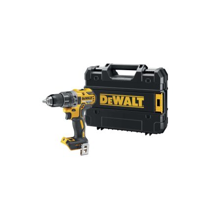 DEWALT Akkus fúrócsavarozó 18 V szénkefe nélküli (akku + töltő nélkül, TSTAK) DCD791NT