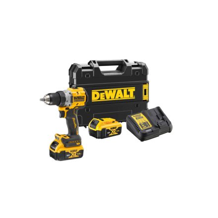 DEWALT Akkus fúrócsavarozó 18 V szénkefe nélküli (2 x 5,0 Ah akku + töltő + TSTAK) DCD800P2LRT