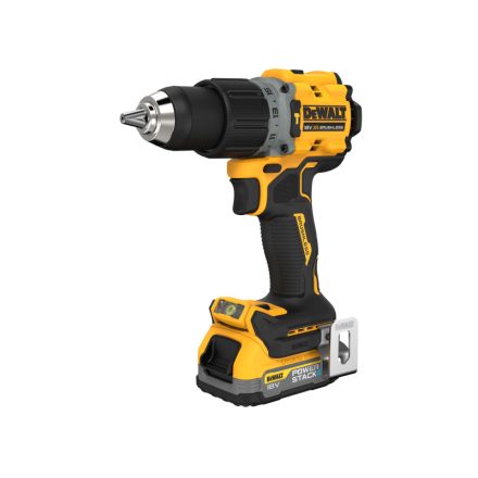 DEWALT Akkus fúrócsavarozó 18 V szénkefe nélküli (1 x 1,7 Ah akku + töltő + TSTAK) DCD805E1T