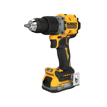 DEWALT Akkus fúrócsavarozó 18 V szénkefe nélküli (2 x 1,7 Ah akku + töltő + TSTAK) DCD805E2T