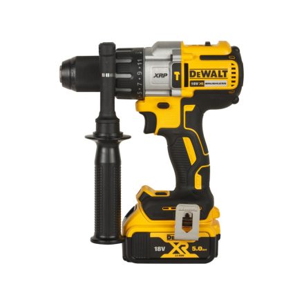 DEWALT Akkus ütvefúró-csavarozó 18 V szénkefe nélküli (2 x 5,0 Ah akku + töltő) DCD996P2