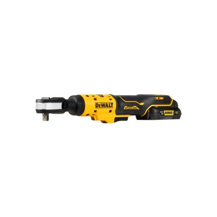 DEWALT Akkus racsnis csavarkulcs 12 V (1 x 3,0 Ah akku + töltő + PUR betét) DCF503L1G