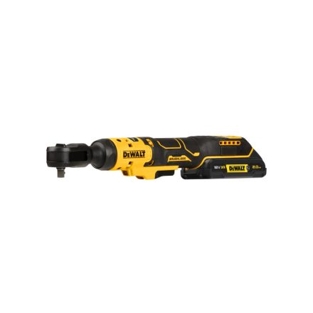 DEWALT Akkus racsnis csavarkulcs 18 V (1 x 2,0 Ah akku + töltő + PUR betét) DCF513D1G