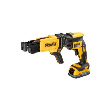 DEWALT Akkus gipszkarton csavarbehajtó + tár 18 V szénkefe nélküli (1 x 1,7 Ah akku + TSTAK) DCF6