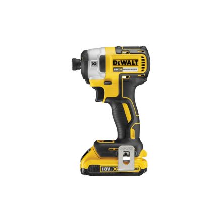 DEWALT Akkus ütvecsavarozó 18 V szénkefe nélküli (2 x 2,0 Ah akku + töltő) DCF887D2