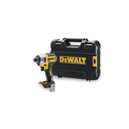 DEWALT Akkus ütvecsavarozó 18 V szénkefe nélküli (akku + töltő nélkül, TSTAK) DCF887NT