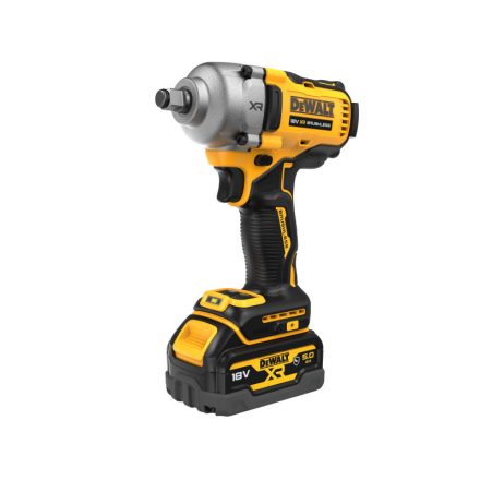 DEWALT Akkus ütvecsavarozó 18 V szénkefe nélküli (2 x 5,0 Ah akku + töltő + burkolat) DCF891P2G