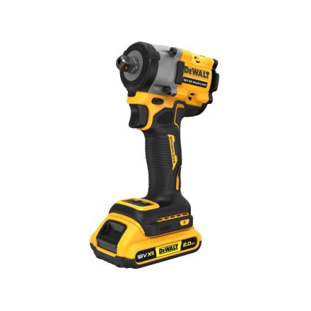 DEWALT Akkus ütvecsavarozó 18 V (2 x 2,0 Ah akku + töltő + TSTAK) DCF922D2T