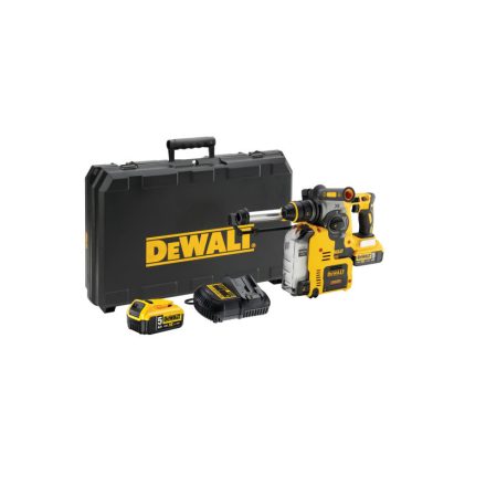 DEWALT Akkus fúrókalapács 18 V szénkefe nélküli (2 x 5,0 Ah akku + töltő) DCH275P2