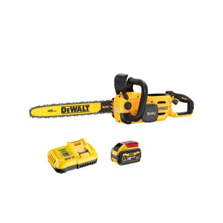 DEWALT Akkus láncfűrész 18-54 V (1 x 9,0 Ah akku + töltő) DCMCS574X1