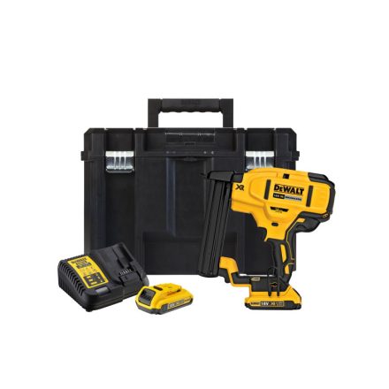 DEWALT Akkus kapcsozó 18 V (2 x 2,0 Ah akku + töltő) DCN681D2