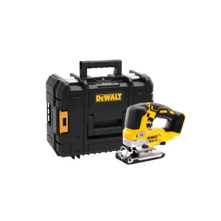 DEWALT Akkus dekopírfűrész 18 V szénkefe nélküli (akku + töltő nélkül TSTAK) DCS334NT