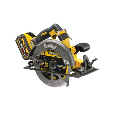 DEWALT Akkus körfűrész 18 V szénkefe nélküli (2 x 9,0 Ah akku + töltő) DCS578X2