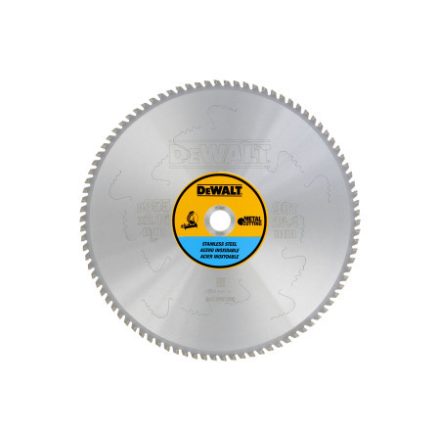 DEWALT Fűrésztárcsa INOX/fémhez 355 x 25,4 x 2,15 mm / 90T