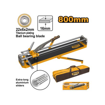 INGCO Csempevágó 800 mm csapágyas