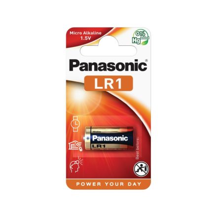 PANASONIC LR1 tartós alkáli elem 1,5 V