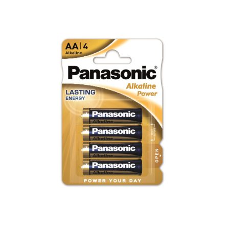 PANASONIC AA/ceruza tartós alkáli elem 1,5 V (4 db)