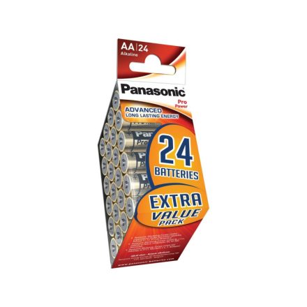 PANASONIC AA/ceruza szuper tartós alkáli elem 1,5 V (24 db)