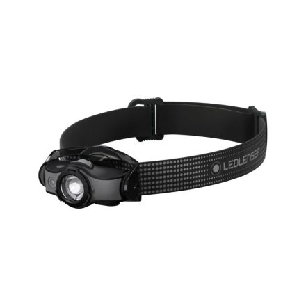 LEDLENSER Akkus LED fejlámpa MH5 outdoor 400 lm / 180 m 1x14500 Li-ion, fekete/szürke