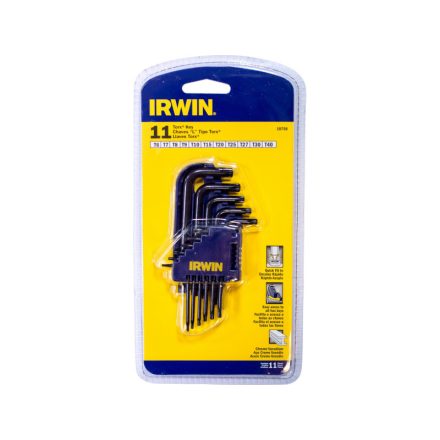 IRWIN Torx kulcs készlet 10 részes (1,5-10 mm) rövid