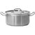 YATO GASTRO Lábas fedővel 8 liter 280 x 130 mm inox