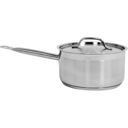 YATO GASTRO Nyeles lábas fedővel 3,3 liter 200 mm inox