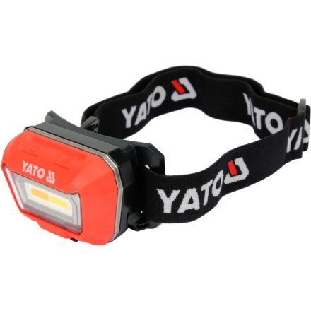 YATO Akkus LED fejlámpa 160 lumen