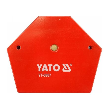 YATO Hegesztési munkadarabtartó mágnes 111 x 136 x 24 mm/34 kg