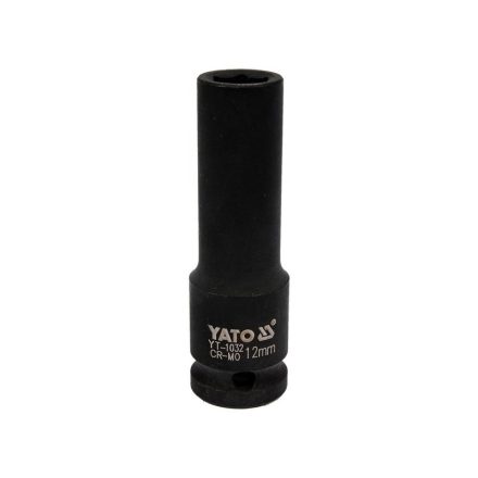 YATO Gépi hosszú dugókulcs 1/2" 12 mm CrMo