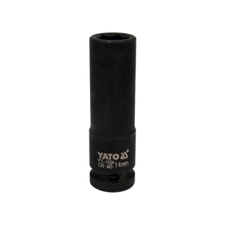 YATO Gépi hosszú dugókulcs 1/2" 14 mm CrMo