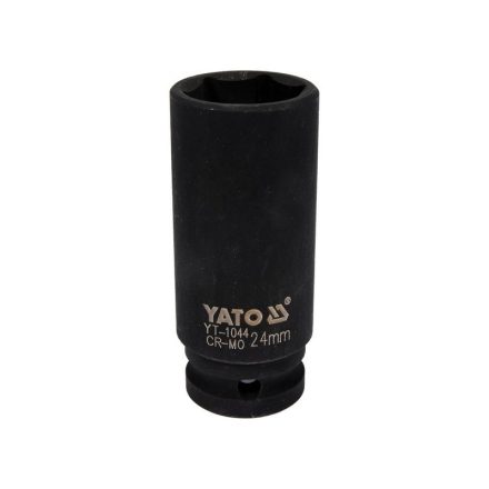 YATO Gépi hosszú dugókulcs 1/2" 24 mm CrMo