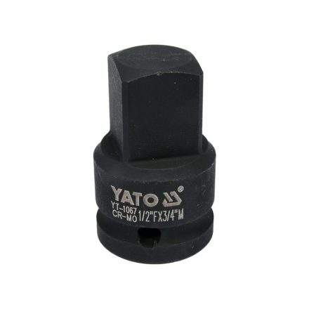 YATO Gépi dugókulcs adapter 1/2" -> 3/4" CrMo