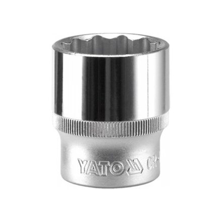 YATO Dugókulcs 12 szögletű 1/2" 22 mm CrV