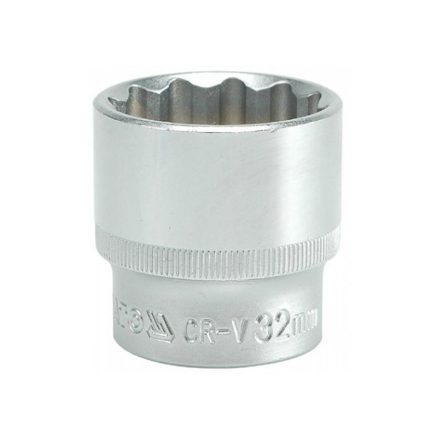 YATO Dugókulcs 12 szögletű 1/2" 32 mm CrV