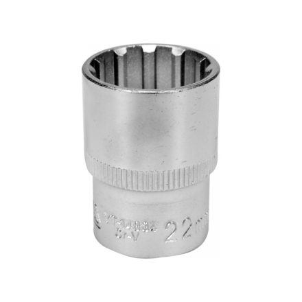 YATO Dugókulcs Spline 1/2" 22 mm CrV