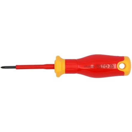 YATO Csavarhúzó PH0 x 60 mm 1000 V-ig szigetelt vékony kialakítás