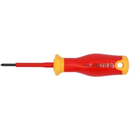 YATO Csavarhúzó PZ0 x 60 mm 1000 V-ig szigetelt vékony kialakítás