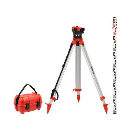 YATO Optikai szintező 32 x 38 mm IP66 készlet álvánnyal