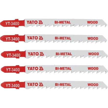 YATO Dekopírfűrészlap T6TPI 100/1,27 mm bimetál (5 db)