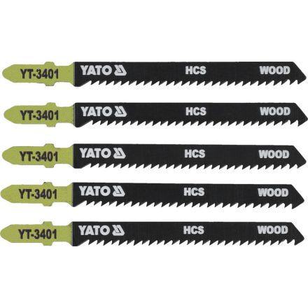 YATO Dekopírfűrészlap T10TPI 100/75 mm HCS (5 db)