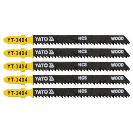 YATO Dekopírfűrészlap T10TPI 100/2,5 mm HCS (5 db)