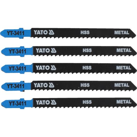 YATO Dekopírfűrészlap T8TPI 100/75 mm HSS (5 db)