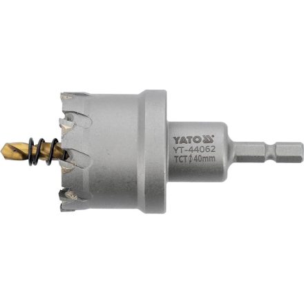 YATO Körkivágó 40 mm TCT bit befogással