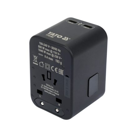 YATO Utazó adapter 65 W